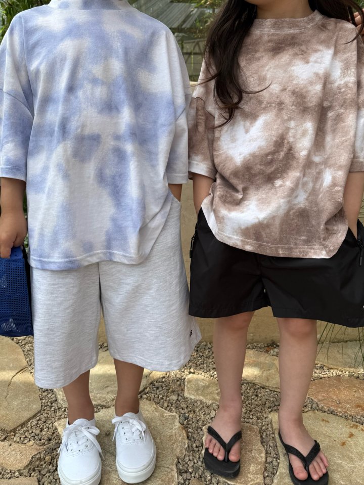 Our - Korean Children Fashion - #minifashionista - Tie-Dye Logo Tee - 11