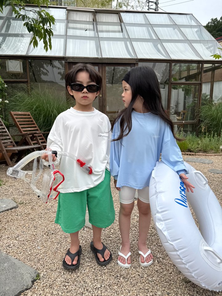 Our - Korean Children Fashion - #toddlerclothing - Motion Bermuda Pants - 4