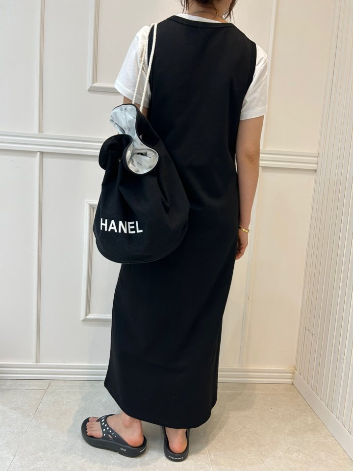 Pearls room - Korean Women Fashion - #momslook - Layered One-piece Set - 12