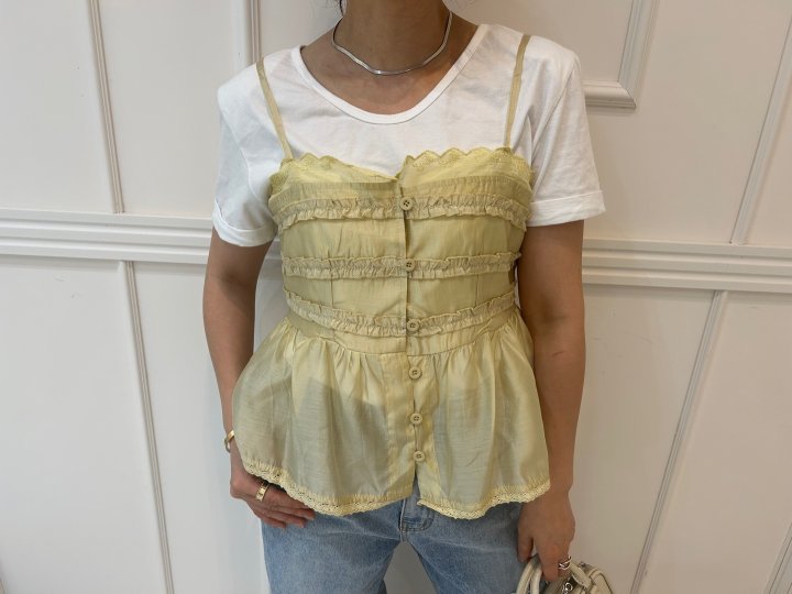 Pearls room - Korean Women Fashion - #momslook - Selena Sleeveless - 10