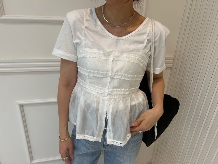 Pearls room - Korean Women Fashion - #momslook - Selena Sleeveless - 2