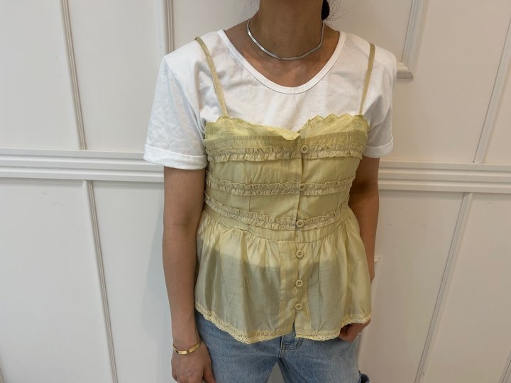 Pearls room - Korean Women Fashion - #momslook - Selena Sleeveless - 8
