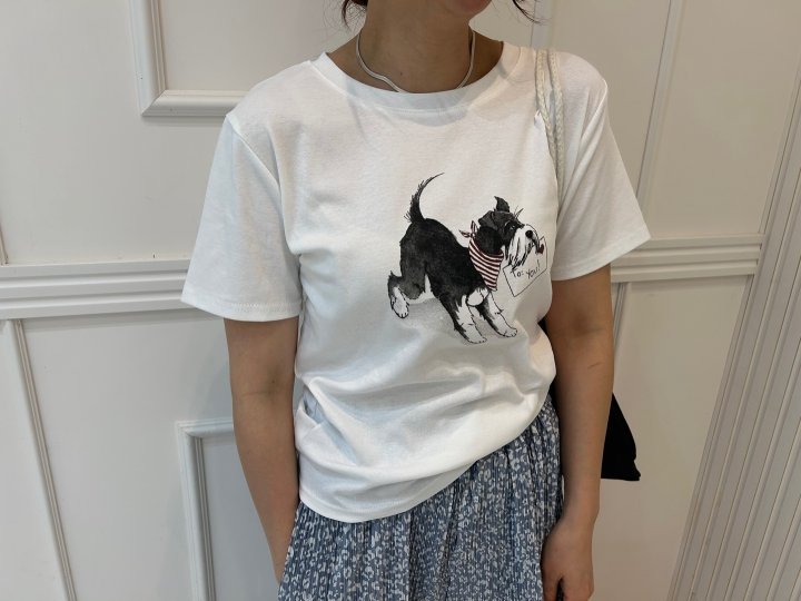 Pearls room - Korean Women Fashion - #momslook - Shuna Tee - 10