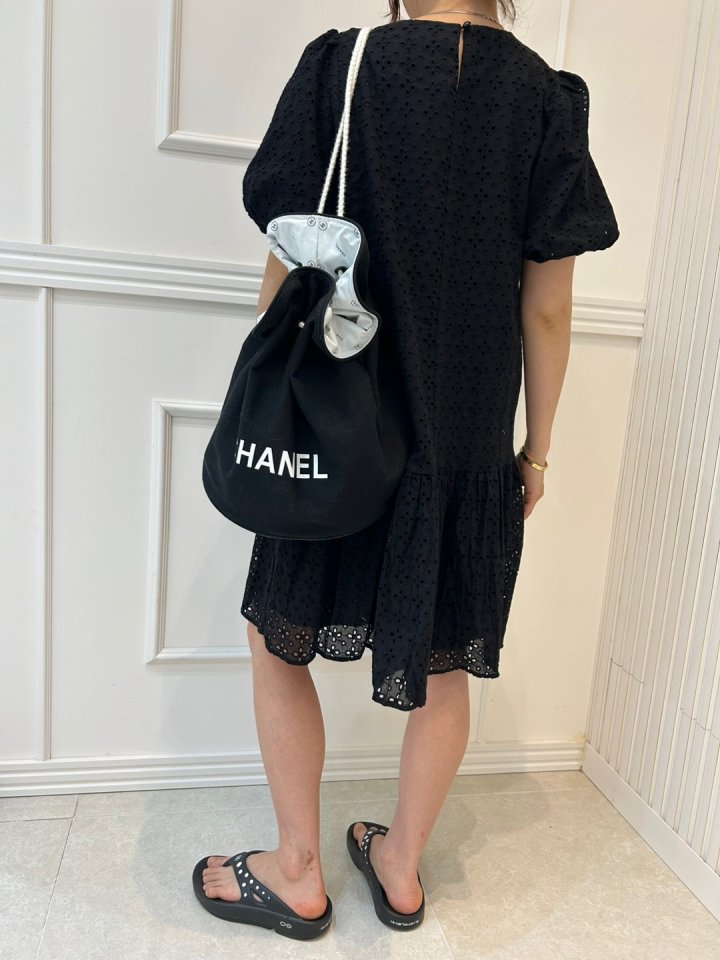 Pearls room - Korean Women Fashion - #momslook - Punching One-piece - 11