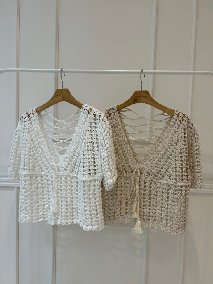 Pearls room - Korean Women Fashion - #momslook - X Knit - 11