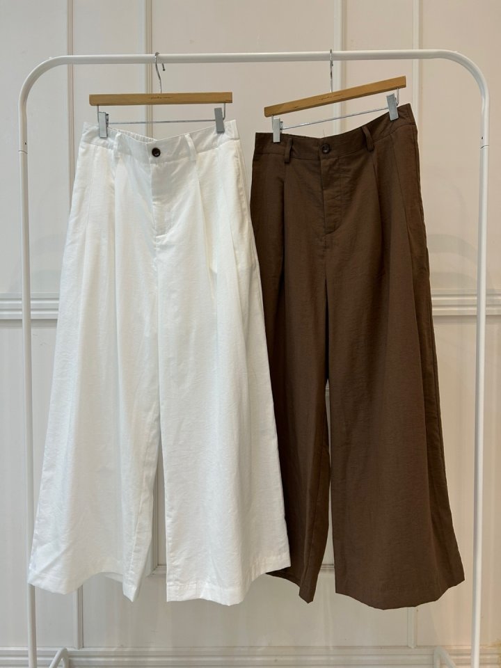 Pearls room - Korean Women Fashion - #momslook - Linen Pintuck Sleeveless - 11