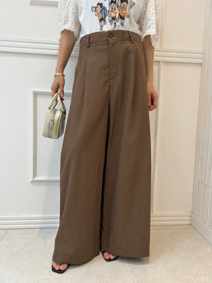Pearls room - Korean Women Fashion - #momslook - Linen Pintuck Sleeveless - 3
