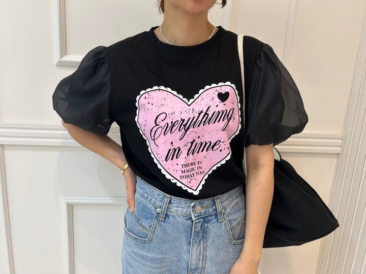 Pearls room - Korean Women Fashion - #pursuepretty - Time Tee - 5