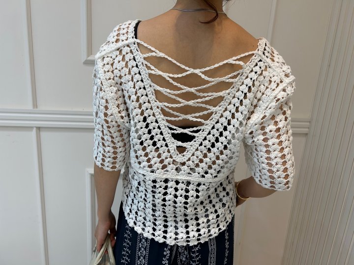 Pearls room - Korean Women Fashion - #thatsdarling - X Knit - 5