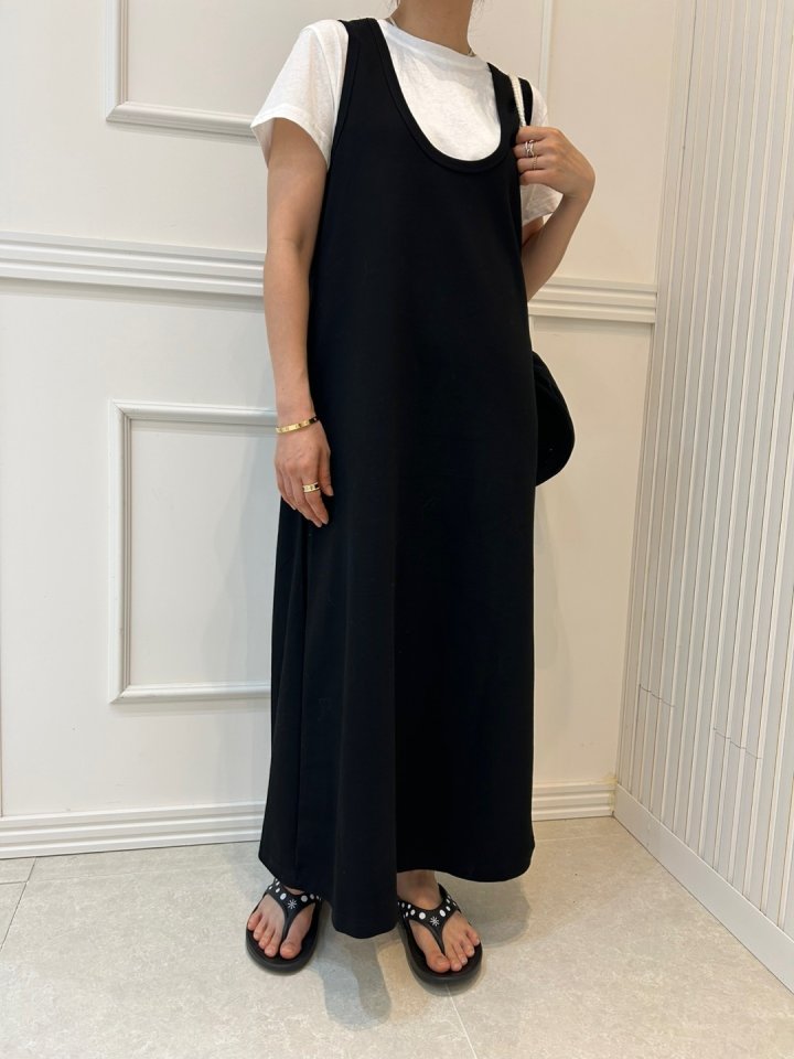 Pearls room - Korean Women Fashion - #womensfashion - Layered One-piece Set - 11