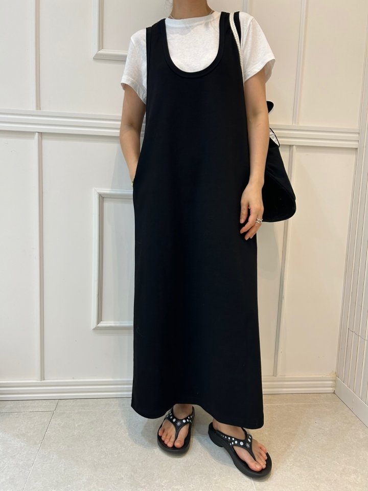 Pearls room - Korean Women Fashion - #womensfashion - Layered One-piece Set - 9
