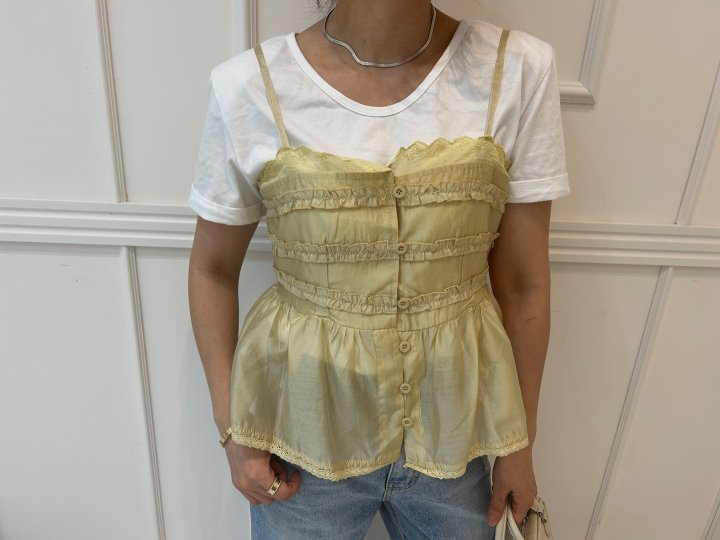 Pearls room - Korean Women Fashion - #womensfashion - Selena Sleeveless - 11