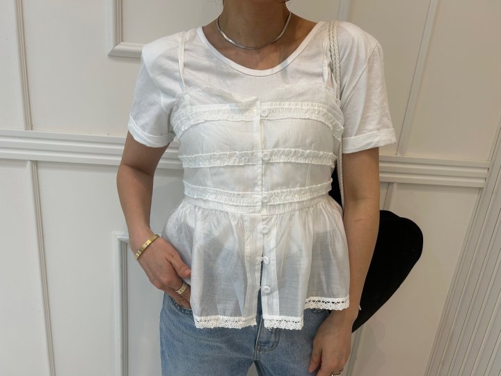 Pearls room - Korean Women Fashion - #womensfashion - Selena Sleeveless - 3