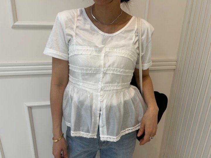 Pearls room - Korean Women Fashion - #womensfashion - Selena Sleeveless - 5