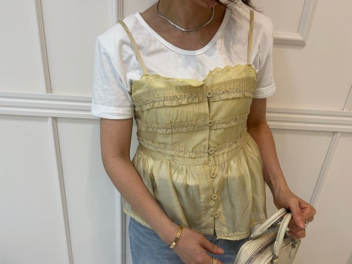Pearls room - Korean Women Fashion - #womensfashion - Selena Sleeveless - 9