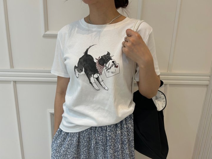 Pearls room - Korean Women Fashion - #womensfashion - Shuna Tee - 11