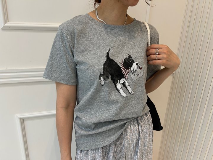 Pearls room - Korean Women Fashion - #womensfashion - Shuna Tee - 3
