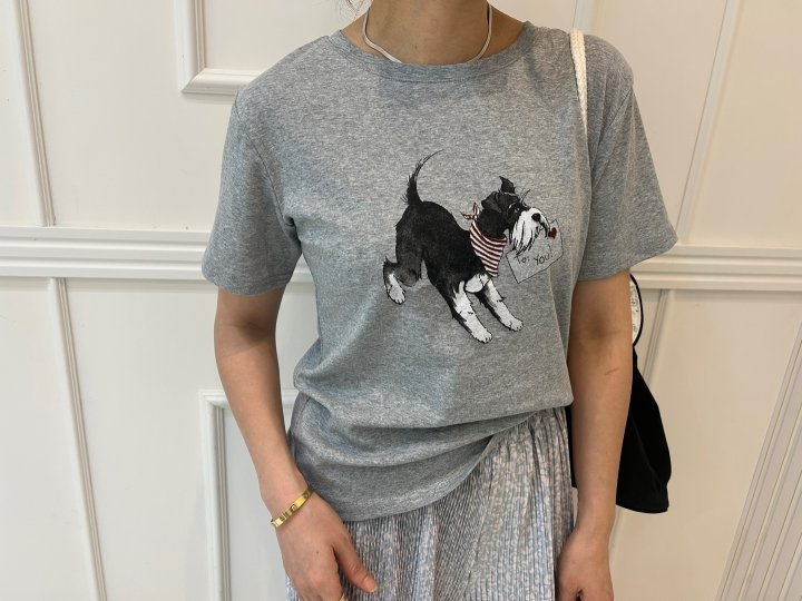Pearls room - Korean Women Fashion - #womensfashion - Shuna Tee - 5