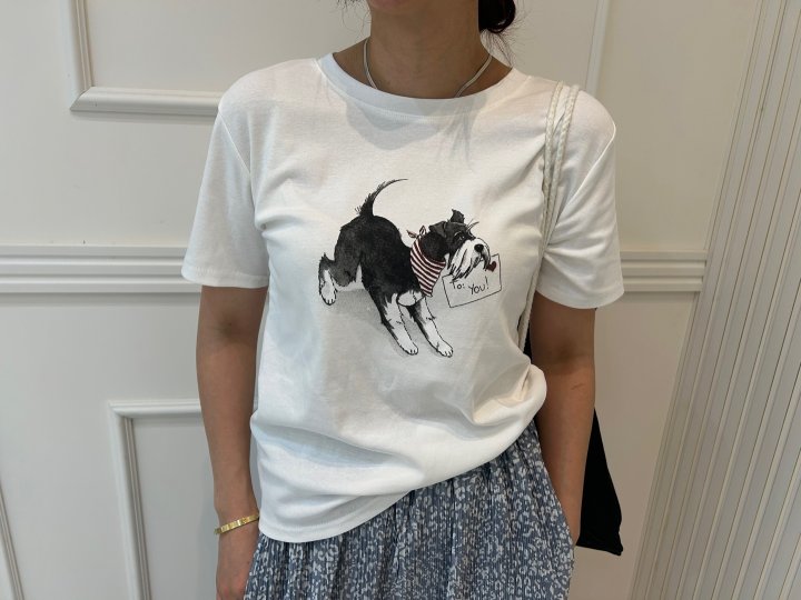 Pearls room - Korean Women Fashion - #womensfashion - Shuna Tee - 7