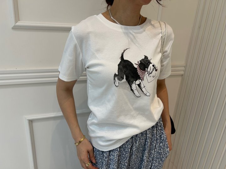 Pearls room - Korean Women Fashion - #womensfashion - Shuna Tee - 9