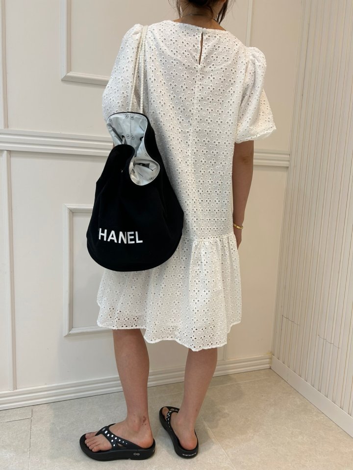 Pearls room - Korean Women Fashion - #womensfashion - Punching One-piece - 5