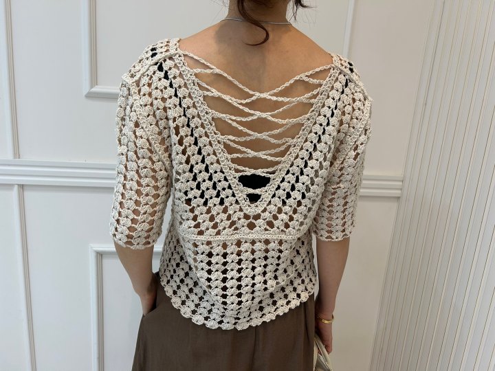 Pearls room - Korean Women Fashion - #womensfashion - X Knit - 10
