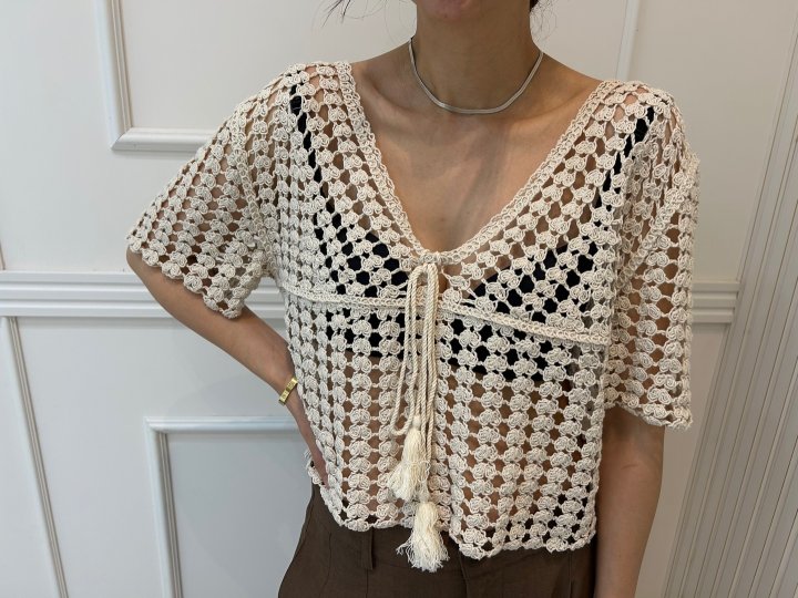 Pearls room - Korean Women Fashion - #womensfashion - X Knit - 8