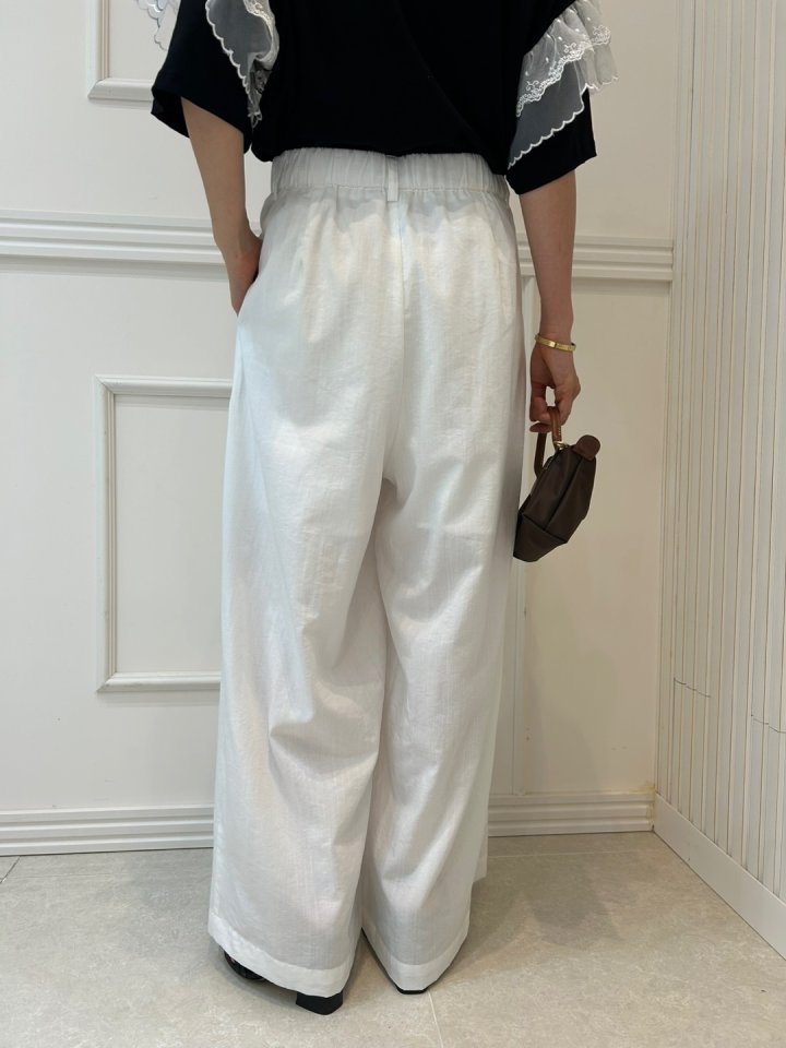 Pearls room - Korean Women Fashion - #womensfashion - Linen Pintuck Sleeveless - 10
