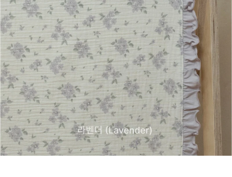 Peekaboo - Korean Baby Fashion - #babyboutique - Blooming Frill Blanket - 3