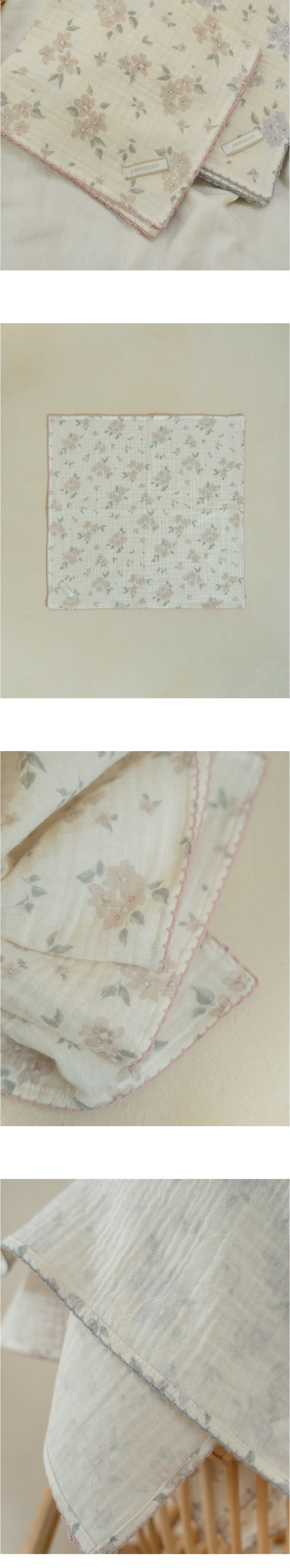 Peekaboo - Korean Baby Fashion - #babyboutiqueclothing - Blooming Pinkot Handkerchief - 3