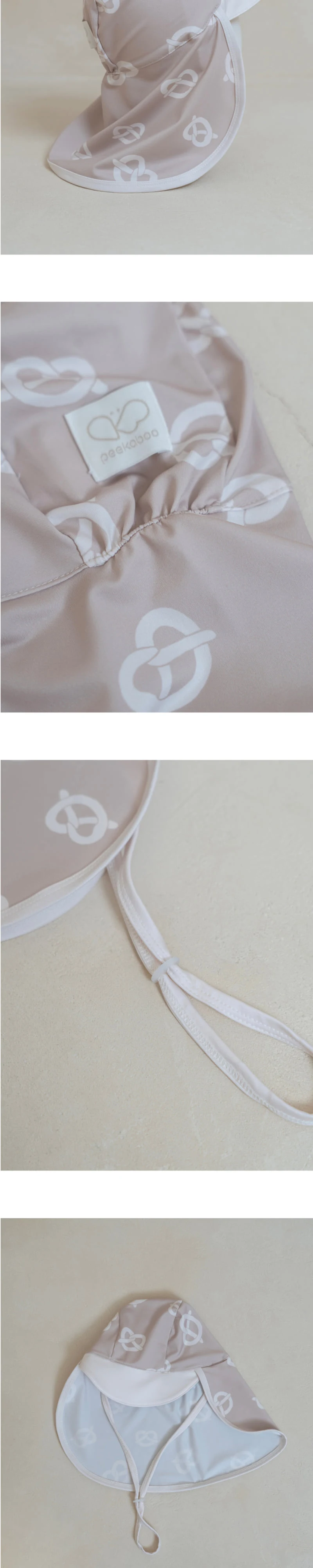Peekaboo - Korean Baby Fashion - #babyoninstagram - Bread Flap Cap - 3