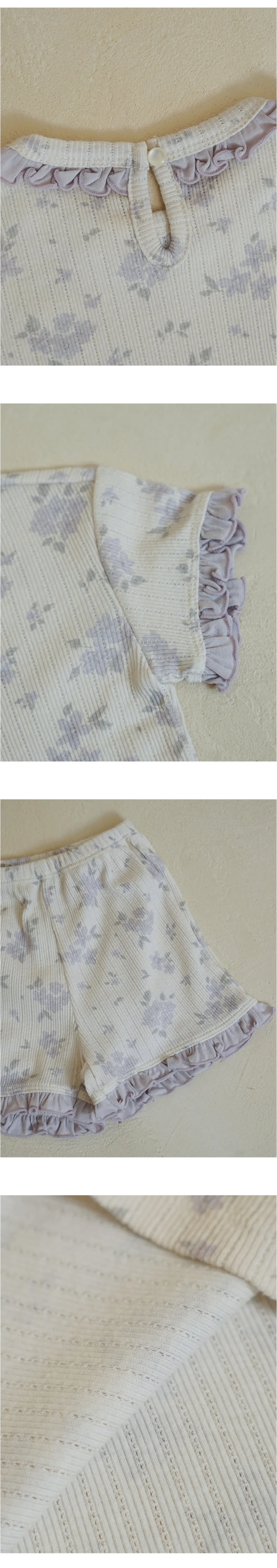 Peekaboo - Korean Baby Fashion - #babylifestyle - Blooming Baby Set - 4