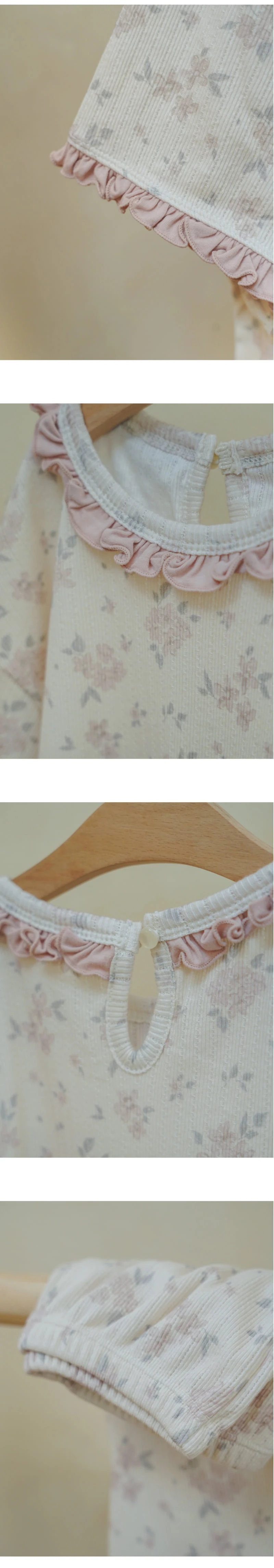 Peekaboo - Korean Children Fashion - #fashionkids - Blooming Junior Set - 4