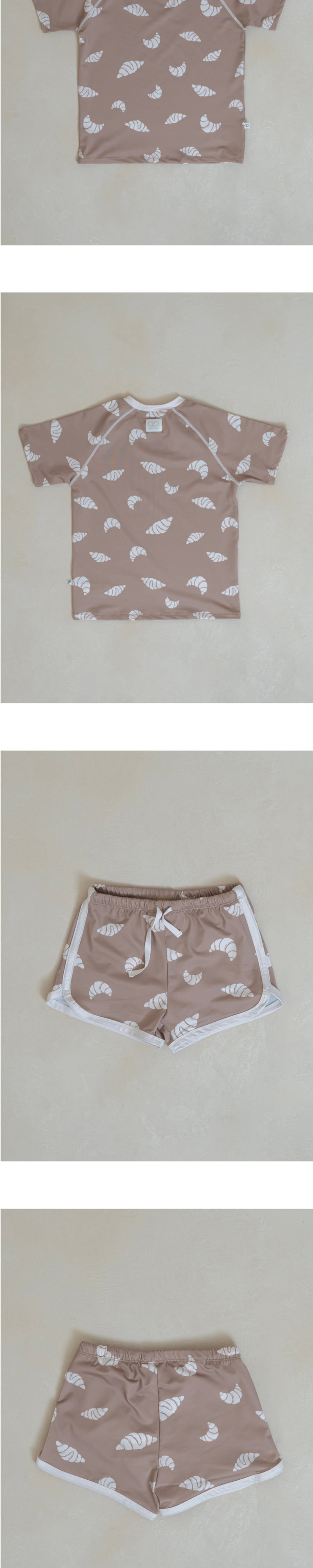 Peekaboo - Korean Children Fashion - #littlefashionista - Bread Junior Rash Guard (Swimwear) - 3
