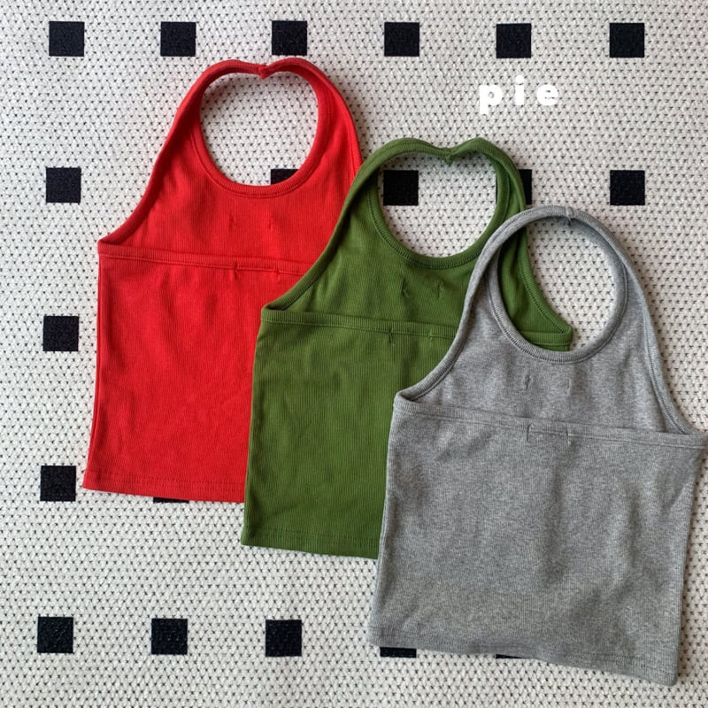 Pie - Korean Baby Fashion - #babyclothing - Halter Sleeveless - 11