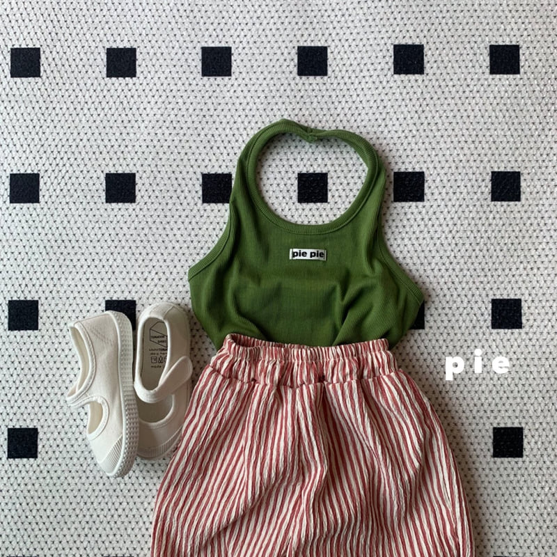 Pie - Korean Baby Fashion - #onlinebabyboutique - Halter Sleeveless - 6