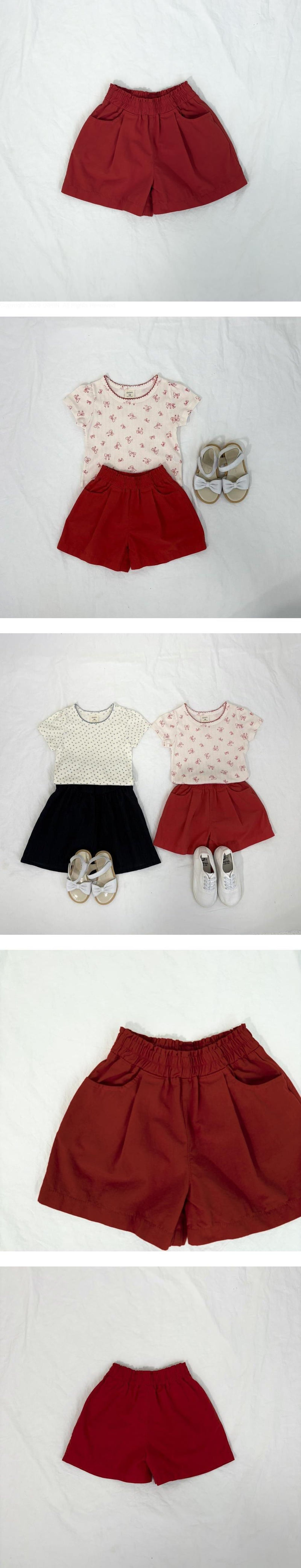 Pom - Korean Children Fashion - #kidsshorts - Frill Shorts