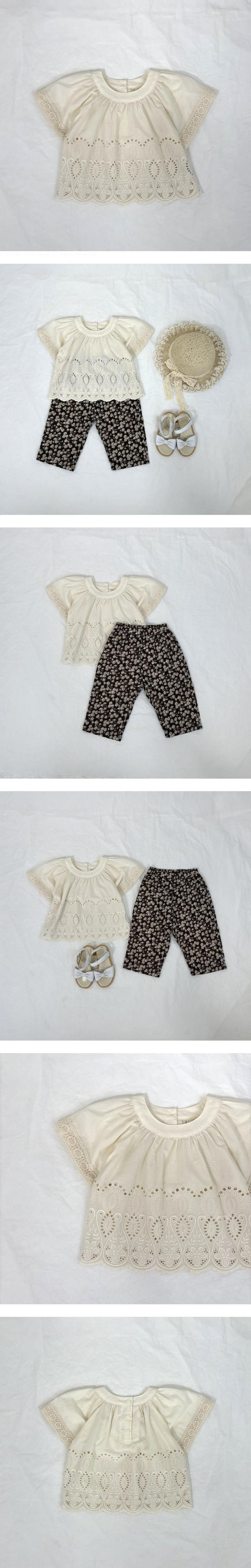 Pom - Korean Children Fashion - #minifashionista - Waterdrop Blouse