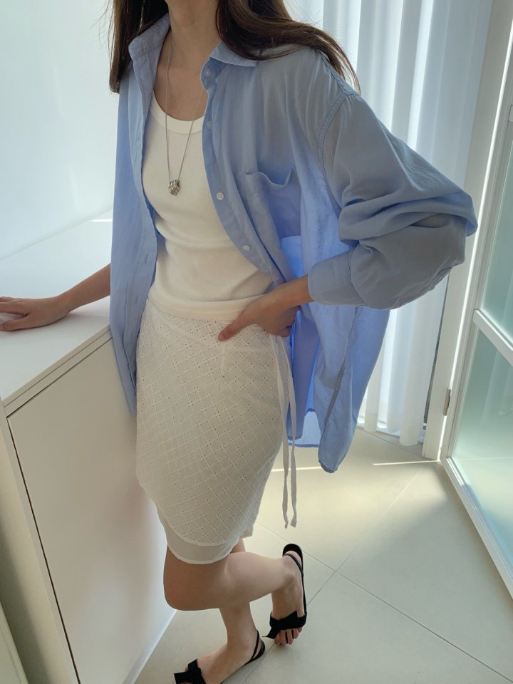 Pomelo - Korean Women Fashion - #momslook - Jacquard Skirt - 3
