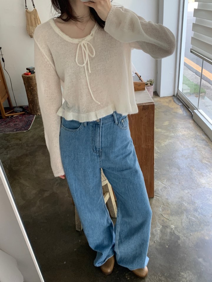 Pomelo - Korean Women Fashion - #momslook - Core Summer Denim - 2