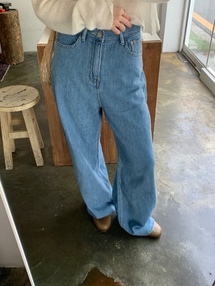 Pomelo - Korean Women Fashion - #momslook - Core Summer Denim - 6