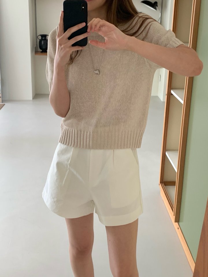 Pomelo - Korean Women Fashion - #momslook - Cotton Pocket Shorts - 11