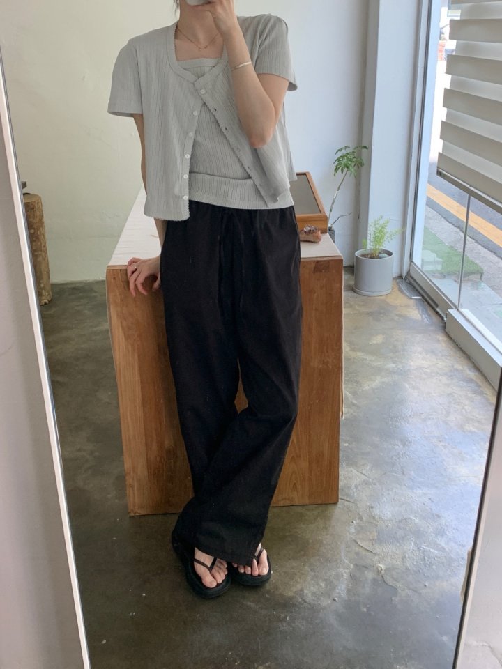 Pomelo - Korean Women Fashion - #momslook - Soft Washed Pants - 6