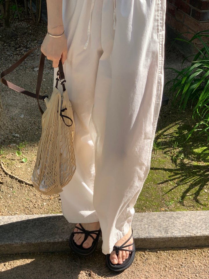 Pomelo - Korean Women Fashion - #momslook - Soft Washed Pants - 8