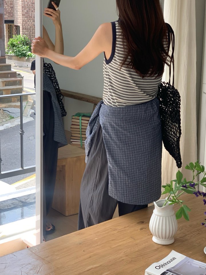 Pomelo - Korean Women Fashion - #thatsdarling - Pony Sleeveless (Logo Embroidered) - 8