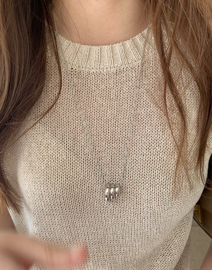 Pomelo - Korean Women Fashion - #shopsmall - Cool Paper Short Sleeve Knit - 4