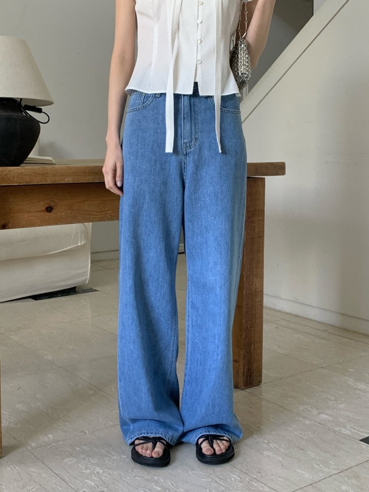Pomelo - Korean Women Fashion - #thatsdarling - Core Denim Pants