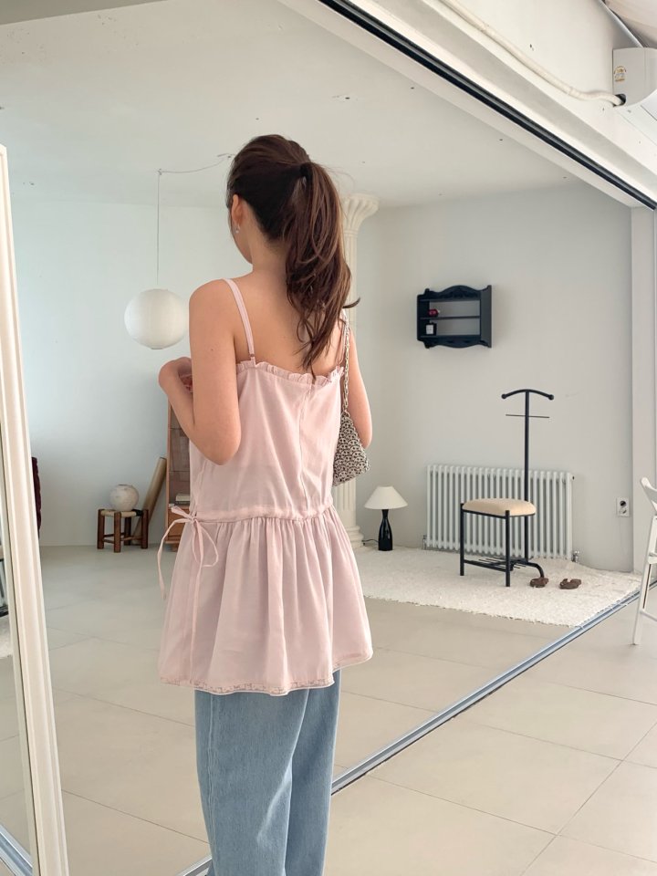 Pomelo - Korean Women Fashion - #vintageinspired - Wenzy Frill One-piece - 9