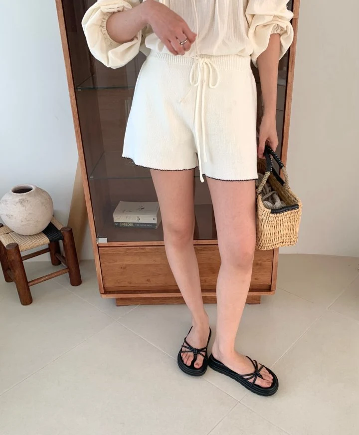 Pomelo - Korean Women Fashion - #vintageinspired - Annie Knit Pants - 6