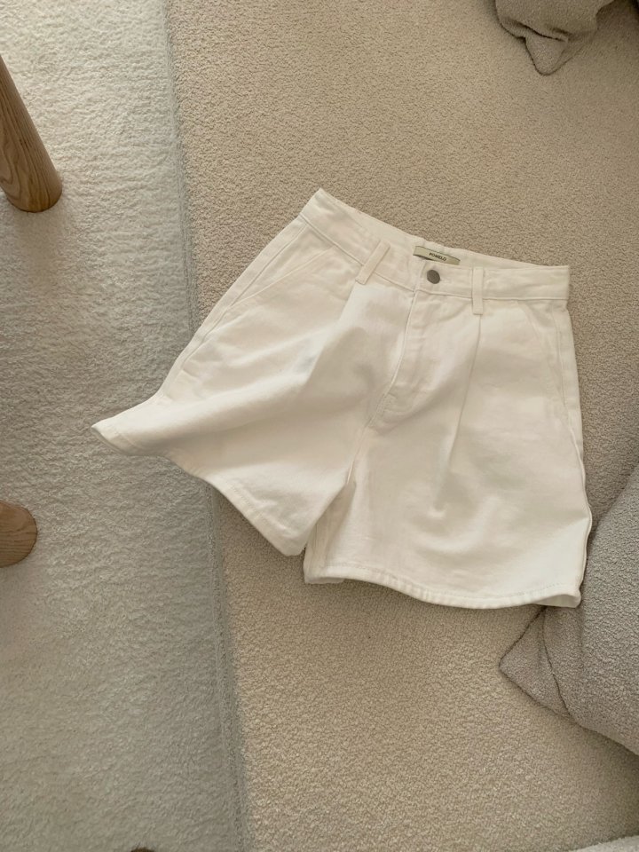 Pomelo - Korean Women Fashion - #vintagekidsstyle - Or Pintuck Denim Pants - 9
